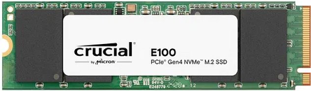 Crucial E100 1TB PCIe Gen4 2280 NVMe M.2 SSD