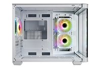 FSP S380-WA/Micro ATX/Transpar./Bílá