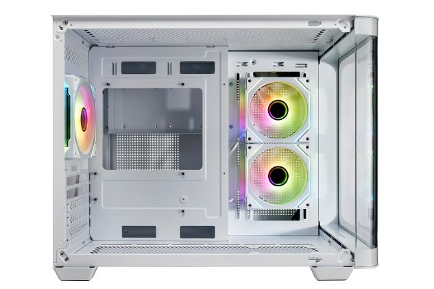 FSP S380-WA/Micro ATX/Transpar./Bílá