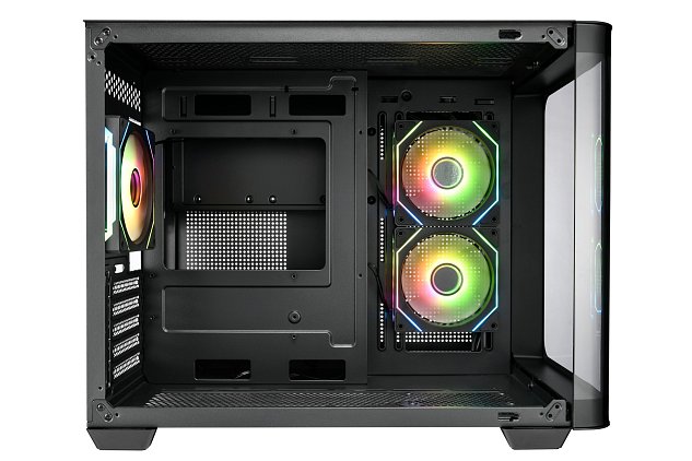 FSP S380-BA/Micro ATX/Transpar./Černá