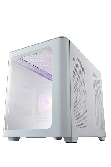 FSP S380-WA/Micro ATX/Transpar./Bílá