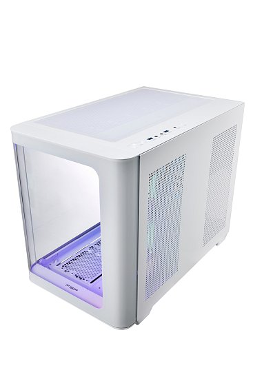 FSP S380-WA/Micro ATX/Transpar./Bílá