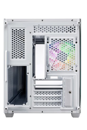 FSP S380-WA/Micro ATX/Transpar./Bílá