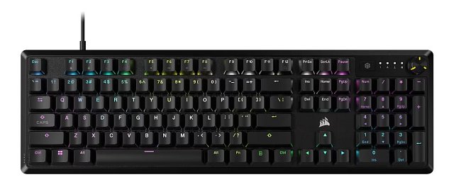 CORSAIR K70 Core RGB, Optical-Mechanical, černá