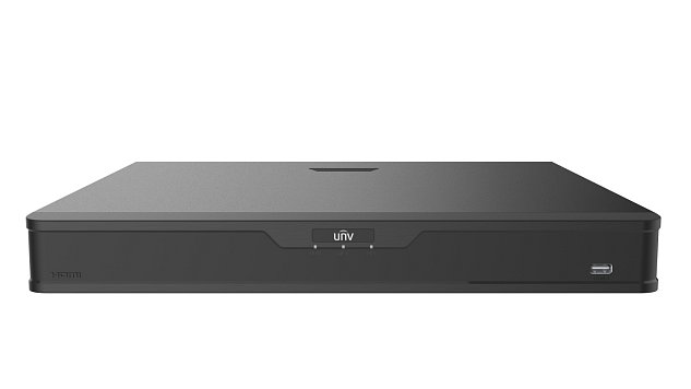 Uniview NVR302-08B-P8-IQ, 8 kanálů, až 12MP, až 2x10TB HDD, PoE 8ch (130W budget), SMART VCA, SIP by