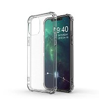 Cu-Be Antishock TPU pouzdro iPhone 16 Pro Transparent