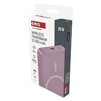 EMOS POWERBANKA WI 1046 10000MAH LOSOSOVÁ 1xUSB-C