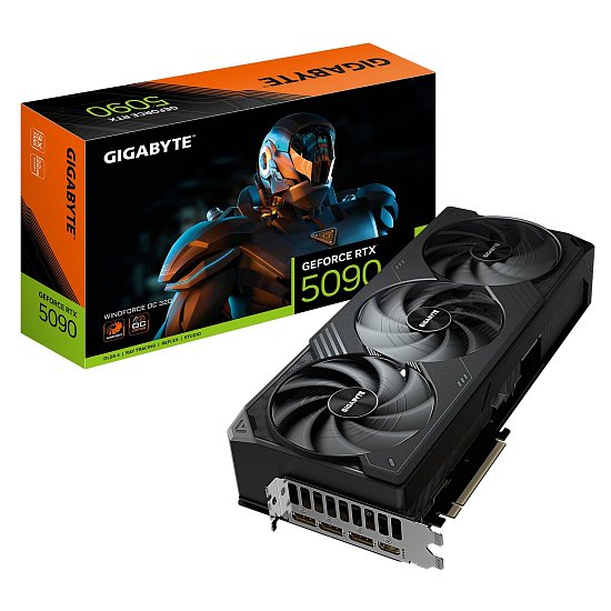 GIGABYTE GeForce RTX 5090 WINDFORCE/OC/32GB/GDDR7