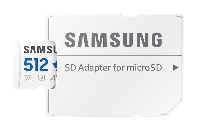 Samsung micro SDXC 512GB PRO plus Sonic + SD