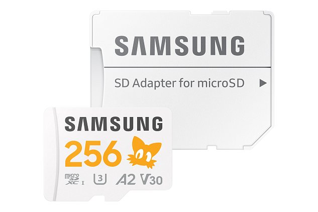 Samsung micro SDXC 256GB PRO plus Sonic + SD