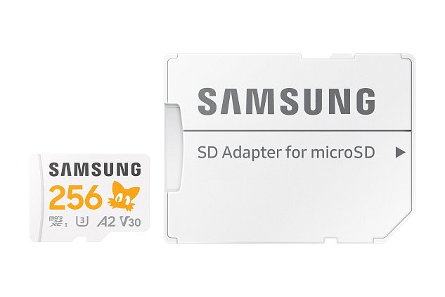 Samsung micro SDXC 256GB PRO plus Sonic + SD