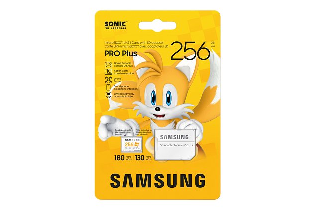 Samsung micro SDXC 256GB PRO plus Sonic + SD