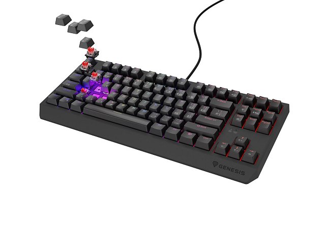 Genesis herní klávesnice THOR 230/TKL/RGB/Outemu