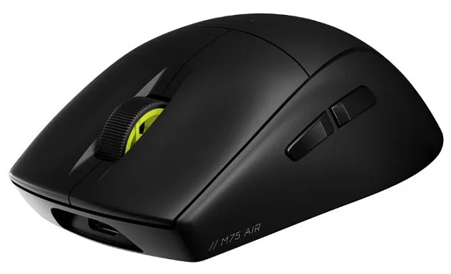 CORSAIR M75 Air/Herní/Optická/26 000 DPI/USB+BT/Černá