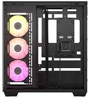 CORSAIR iCUE LINK 3500X/Midi Tower/Transpar./Černá