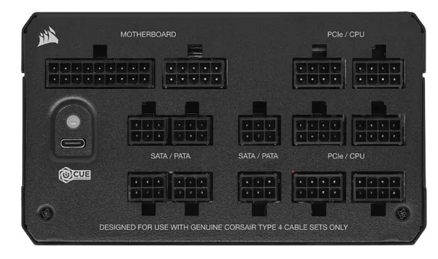 CORSAIR HX1000i/1000W/ATX 3.1/80PLUS Platinum/Modular/Bulk