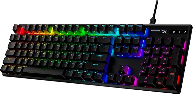 HyperX Alloy Origins PBT/Drátová USB/US layout/Černá