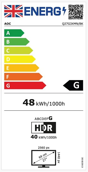 AOC/Q27G3XMN-BK/27