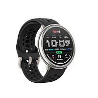 Amazfit Active 2 Round/Silver/Sport Band/Black