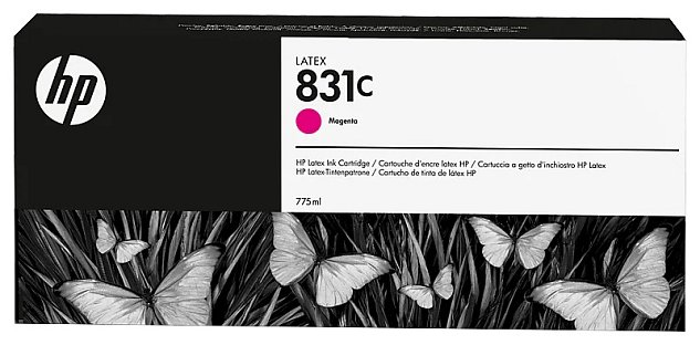 HP 831C inkoustová náplň purpurová, CZ696A