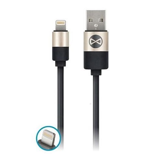 Datový kabel Forever Modern USB/Lightning 1m 2A černý