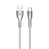 Datový kabel Forever Sleek USB/USB-C 1m 3A bílý