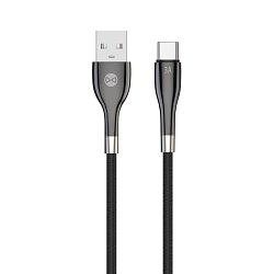 Datový kabel Forever Sleek USB/USB-C 1m 3A černý