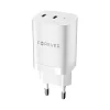 Rychlonabíječka do sítě Forever TC-05-35CC GaN PD 2x USB-C 35W bílá