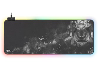 Herní podložka pod myš s RGB podvícením Genesis Boron 500 XXL, 800x300mm