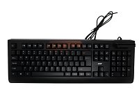 Acer KB-8CR/Drátové USB-A/CZ-SK layout/Černá