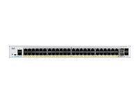 Catalyst C1000-48FP-4G-L, 48x 10/100/1000 Ethernet PoE+ ports and 740W PoE budget, 4x 1G SFP uplinks Catalyst C1000-48FP-4G-L, 48x 10/100/1000 Ethernet PoE+ ports and 740W PoE budget, 4x 1G SFP uplinks