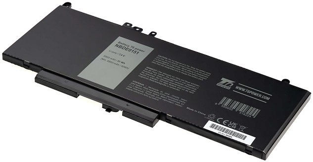 Baterie T6 power Dell Latitude E5450, E5550, E5250, 3150, 3160, 6900mAh, 51Wh, 4cell, Li-pol