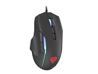 Tichá herní myš Genesis Xenon 220, RGB podsvícení, software, 6400 DPI