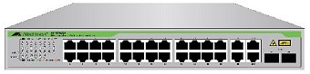 Allied Telesis 24xFE smart+2xGb+2SFP AT-FS750/28 Allied Telesis 24xFE smart+2xGb+2SFP AT-FS750/28