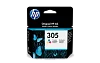 HP 305, 3barevná  inkoustová  kazeta, 3YM60AE
