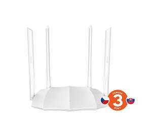 Tenda AC5 WiFi AC Router 1200Mb/s, VPN server/klient, WISP, Universal Repeater, 4x6dBi antény