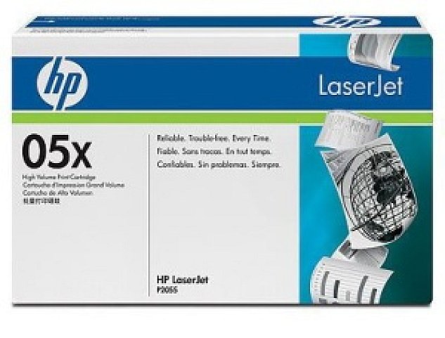 HP tisková kazeta černá velká, CE505X