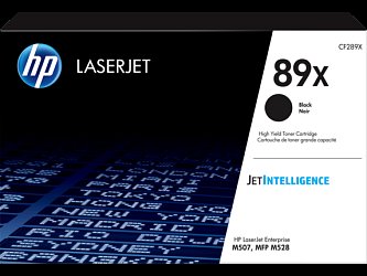 HP 89X Black LaserJet Toner, CF289X