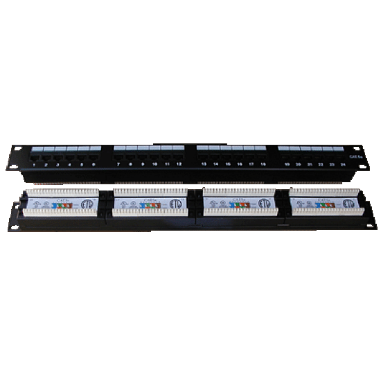 DATACOM Patch panel 24x RJ-45,Cat5e UTP,1U, 19