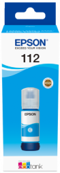 Epson 112 EcoTank Pigment Cyan ink bottle