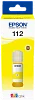 Epson 112 EcoTank Pigment Yellow ink bottle