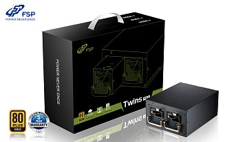 FSP/Fortron TWINS PRO 500W 80PLUS GOLD, ATX Redundant