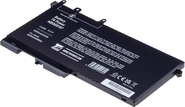 Baterie T6 power Dell Latitude 5280, 5290, 5480, 5490, 5580, 5590, 4450mAh, 51Wh, 3cell, Li-pol
