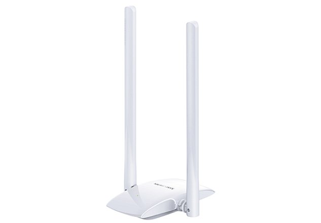 Mercusys MW300UH 300Mbps N Wifi Micro USB 2.0 adaptér, 2x5dBi anténa, bílý