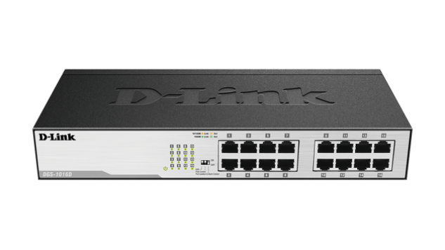 D-Link DGS-1016D 16x10/100/1000 Desktop Switch