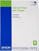 Velvet Fine Art Paper, DIN A2, 260g/m?, 25 listů