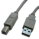 DATACOM Cable USB 2.0 3m A-B (pro tiskárny)