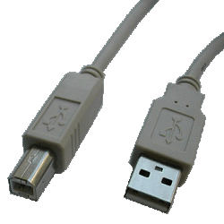 DATACOM Cable USB 2.0 3m A-B (pro tiskárny)