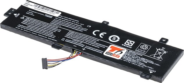 Baterie T6 power Lenovo IdeaPad 310-15IKB, 310-15ABR, 510-15IKB, 3950mAh, 30Wh, 2cell, Li-pol
