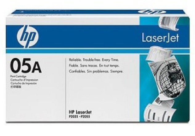 HP tisková kazeta černá, CE505A
